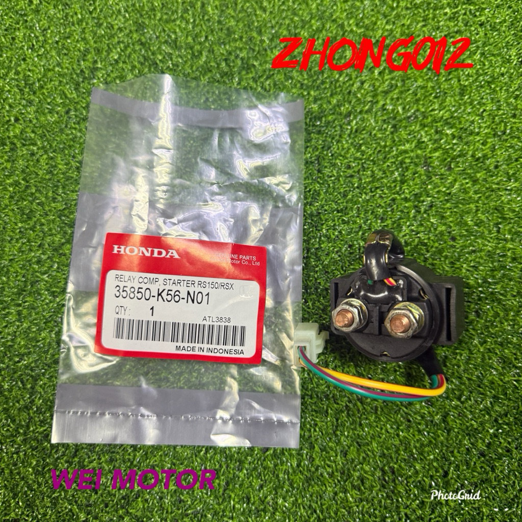HONDA RELAY STARTER RS150 / RSX150 STARTER RELAY OEM STARTER RELAY