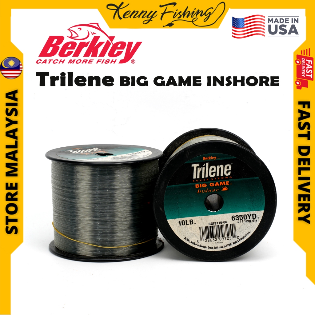 Berkley สายตกปลาเกมใหญ่ Trilene Inshore Super Strong