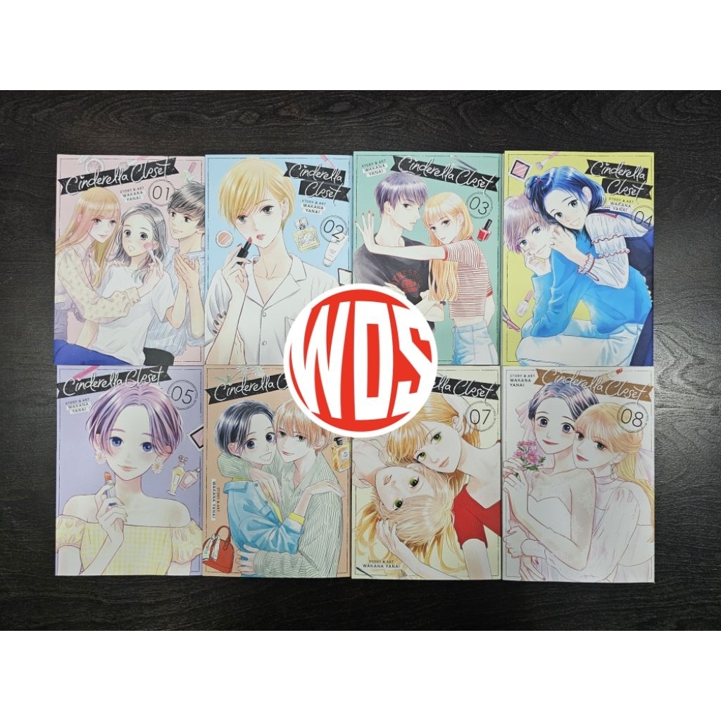 มังงะ : Cinderella Closet เล่ม 1-8 (จบ)(FullSet)(เวอร์ชันภาษาอังกฤษ)