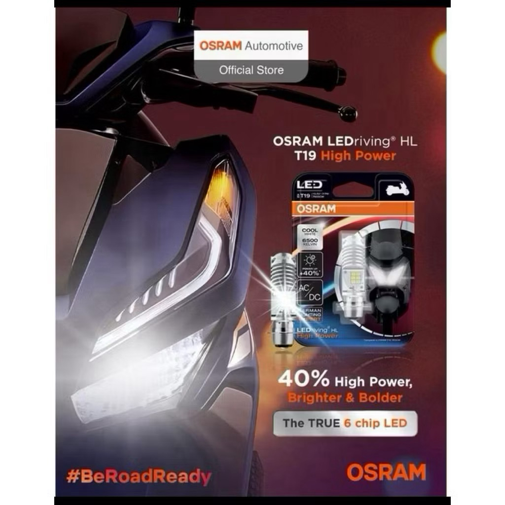 OSRAM LED T19 7955 CW MENTOL LED DEPAN OSRAM 6500K SUPER BRIGHT MENTOL LED DEPAN TERANG