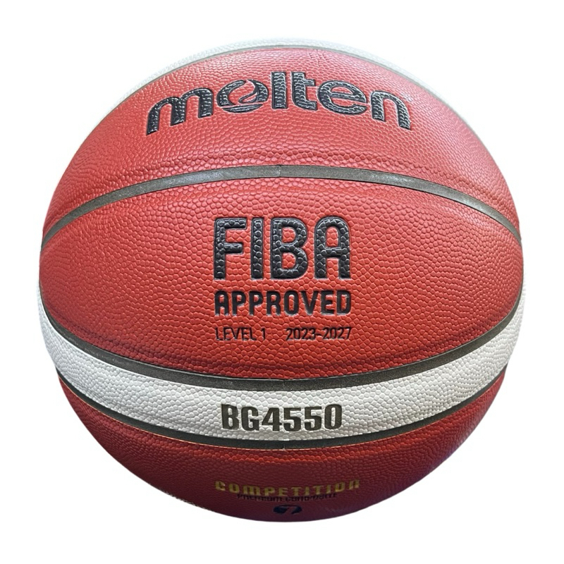 บาสเก็ตบอล Molten BG4550!! ️ลูกบาสเก็ตบอลขนาด 6 B6G4550 & Size 7 B7G4550🔥👍🏽ฟรีเข็มและตาข่ายหิ้ว