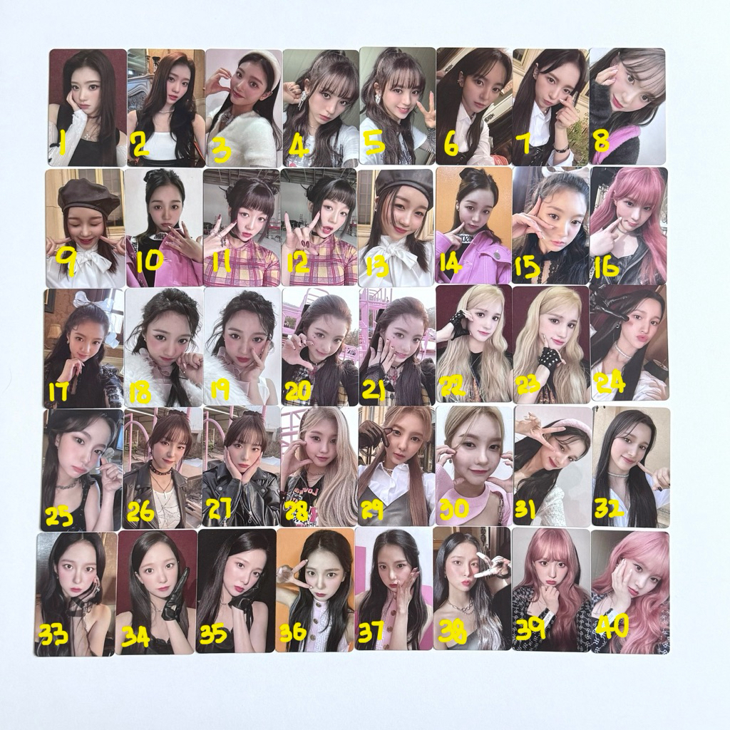 การ์ดอัลบั้มผลกระทบแรก Kep1er