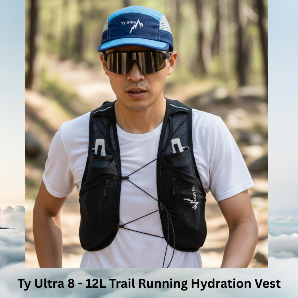 Ty Ultra Trail Running Hydration Vest 8-12L Hydration Bag Running Backpack Pack Bag Trail Running Hi