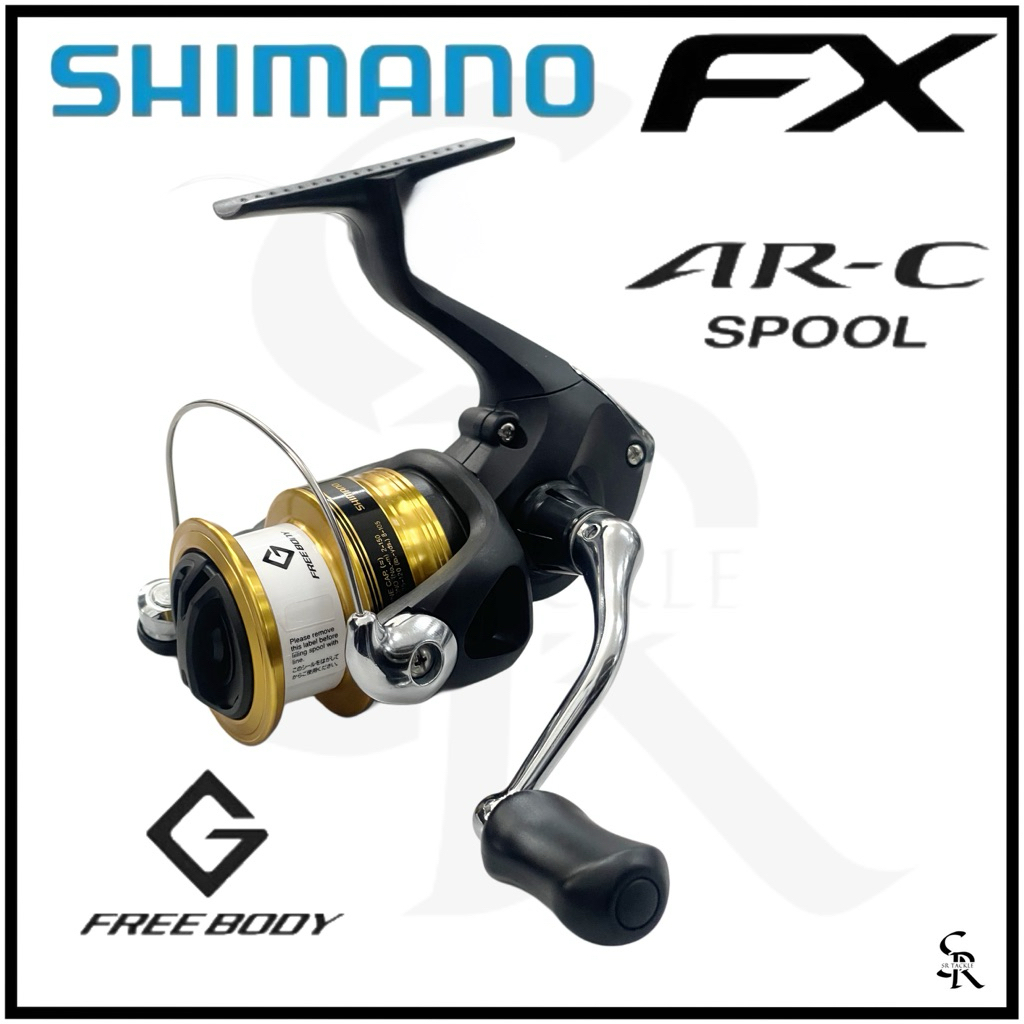 19 SHIMANO รอกตกปลา FX รอกสปินนิ่ง FX1000FC FX2000FC