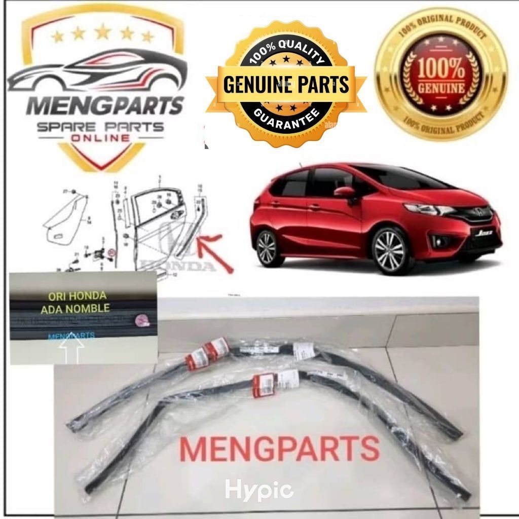 ******JAZZ T5A GK REAR DOOR SUB SEAL , ยางประตู REAR 72824-T5A-J01 72864-T5A-J01