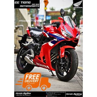 HONDA CB650R E-CLUTCH RED COLOR *( NEW-UNREGISTER ) READY STOCK LAST STOCK OFFER PROMOSI CLEAR STOCK