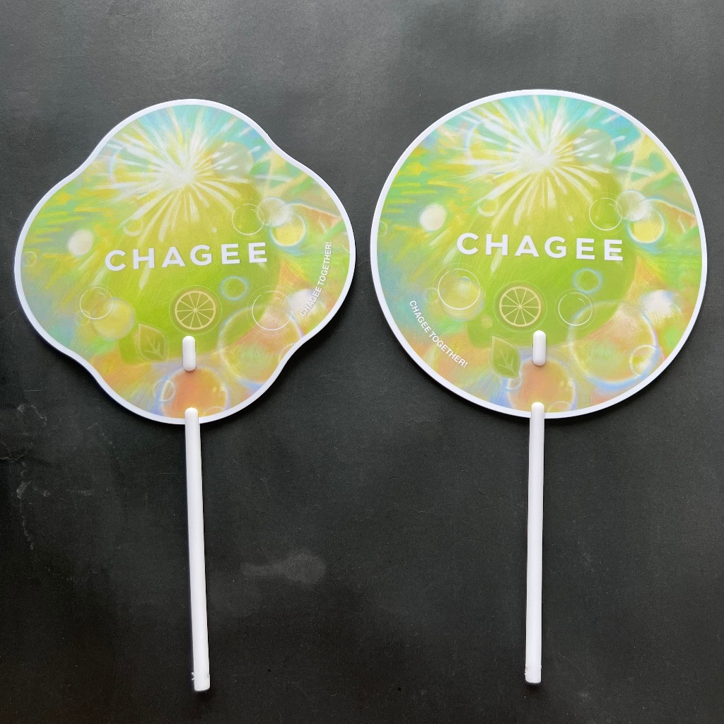 Chagee Indian Gooseberry Mini Hand Fan 王茶 Himeal Chilleking C