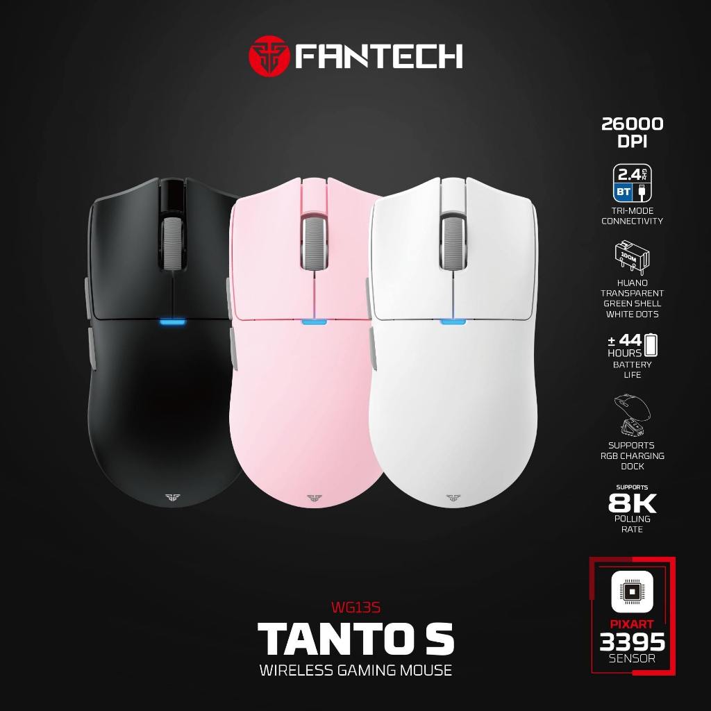 FANTECH WG13S /WG13E TONTO SERIES เมาส์เล่นเกมไร้สาย