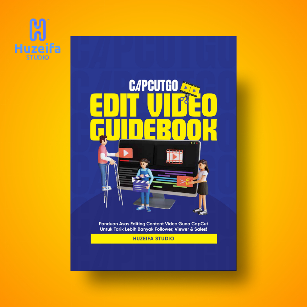 แคปคัทโก! แก้ไขหนังสือคู่มือวิดีโอ Buku Panduan Asas CapCut - แก้ไขเนื้อหาวิดีโอ Untuk Tarik Lebih F