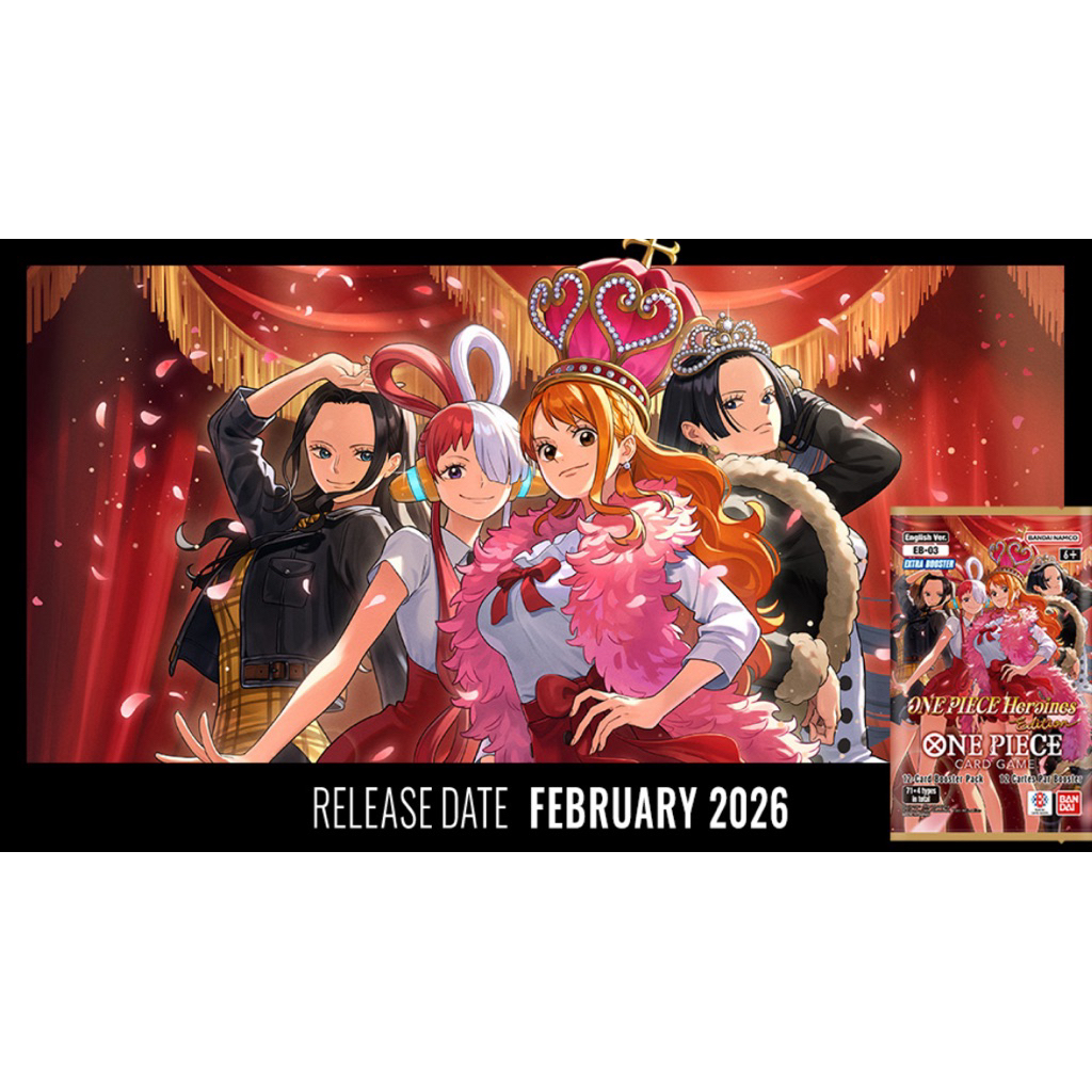 ONE PIECE CARD GAME / [EB-03] Heroines Edition RUMBLE 6X (TEPI 55)