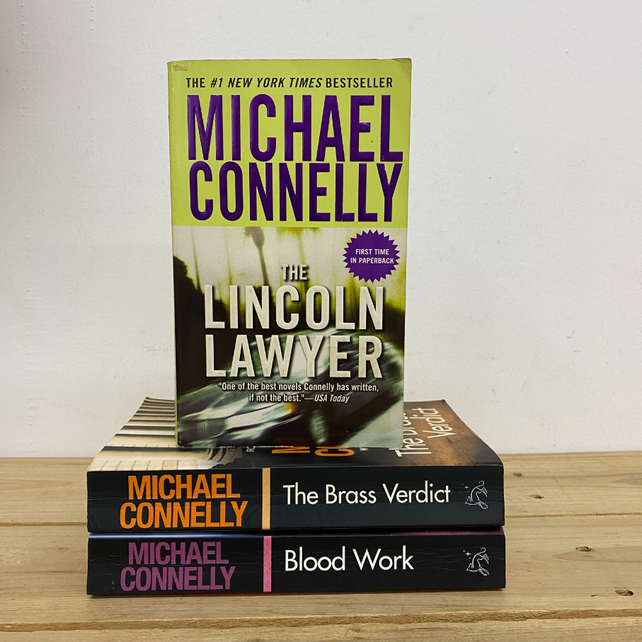 หนังสือ Michael Connelly : The Lincoln Lawyer / The Brass Verdict / Blood Work (ก่อนรัก)