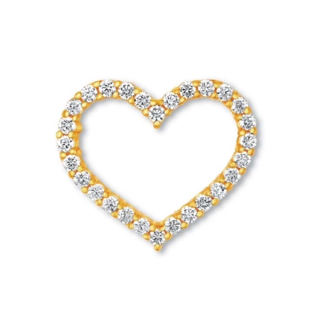 ZHULIAN BH5017 บรูช จูเลียน เลิฟ โกลด์ จาน EMAS ZHULIAN