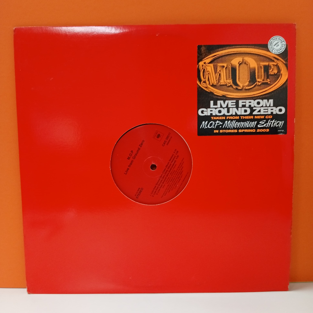 RR1-34 LP TERPAKAI [ MOP - LIVE จาก GROUND ZERO ] USED LP < G >