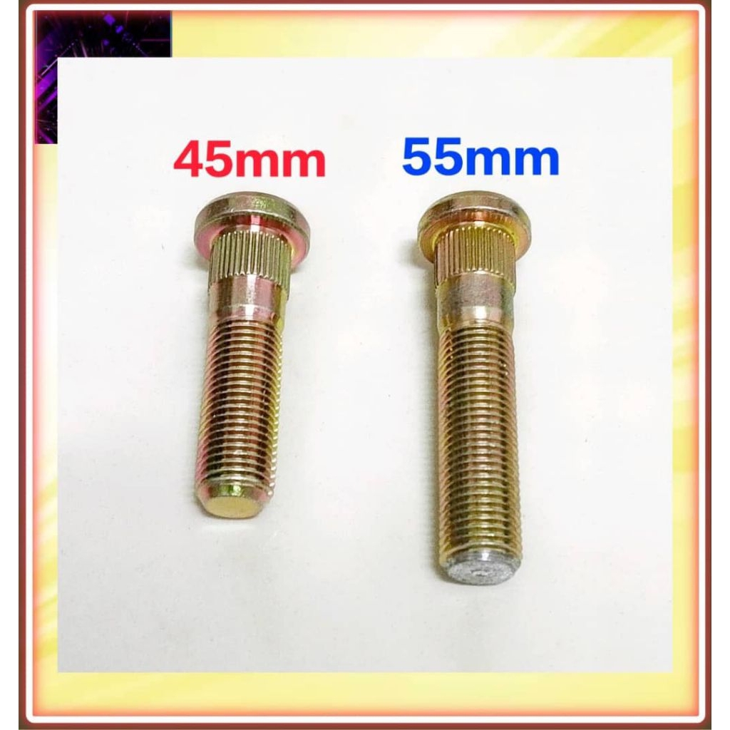 ดุมล้อ Nissan C20,C22, Datsun (1.25mm) & น๊อตล้อ