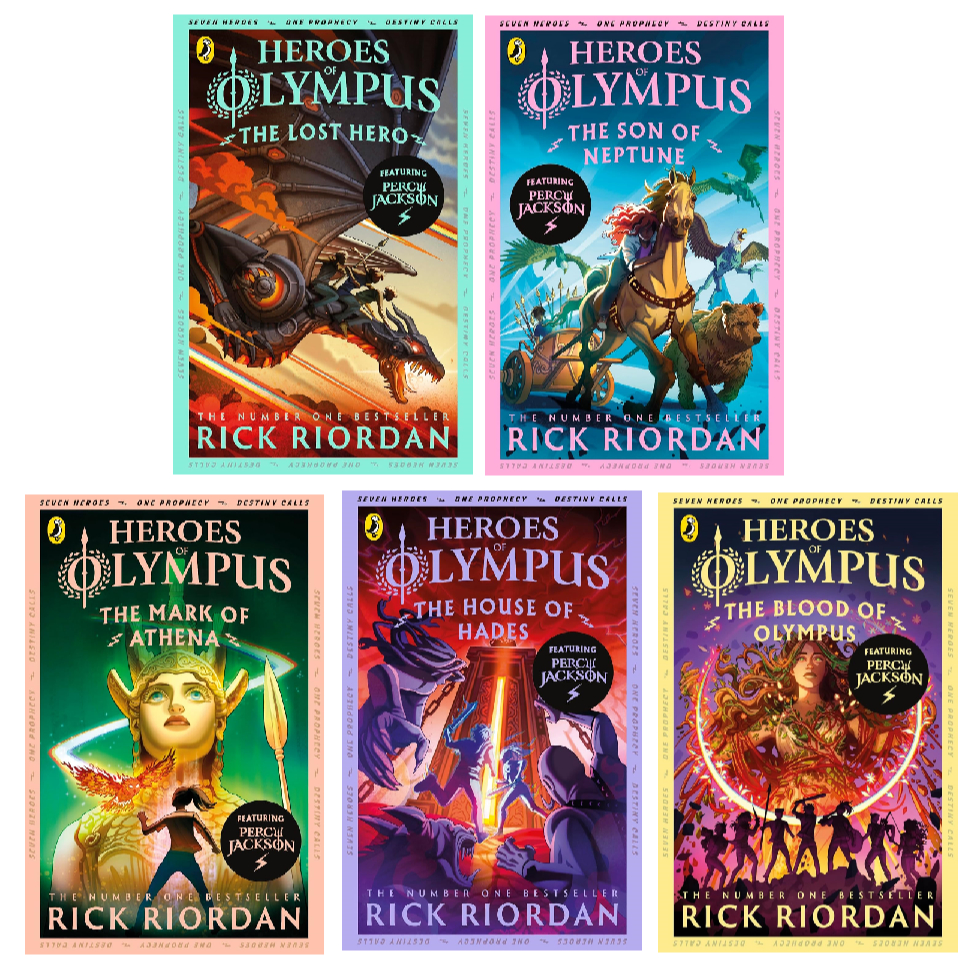 Heroes of Olympus [5 เล่ม] โดย Rick Riordan