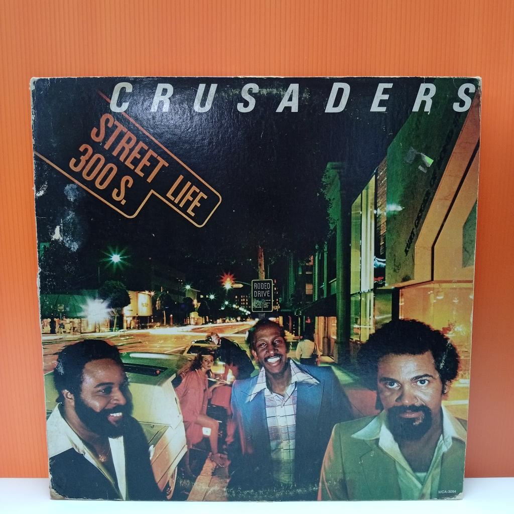 RR12-57 LP TERPAKAI [ THE CRUSADERS - STREET LIFE ] แผ่นเสียงที่ใช้แล้ว < G >