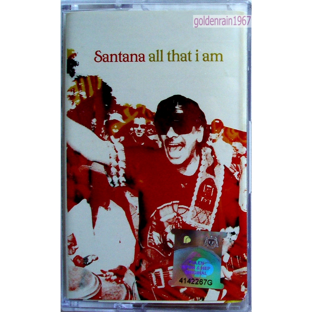 SANTANA - ทุกที่ I Am 2005 SONY BMG MUSIC CASSETTE / TAPE (KASET) SEALED