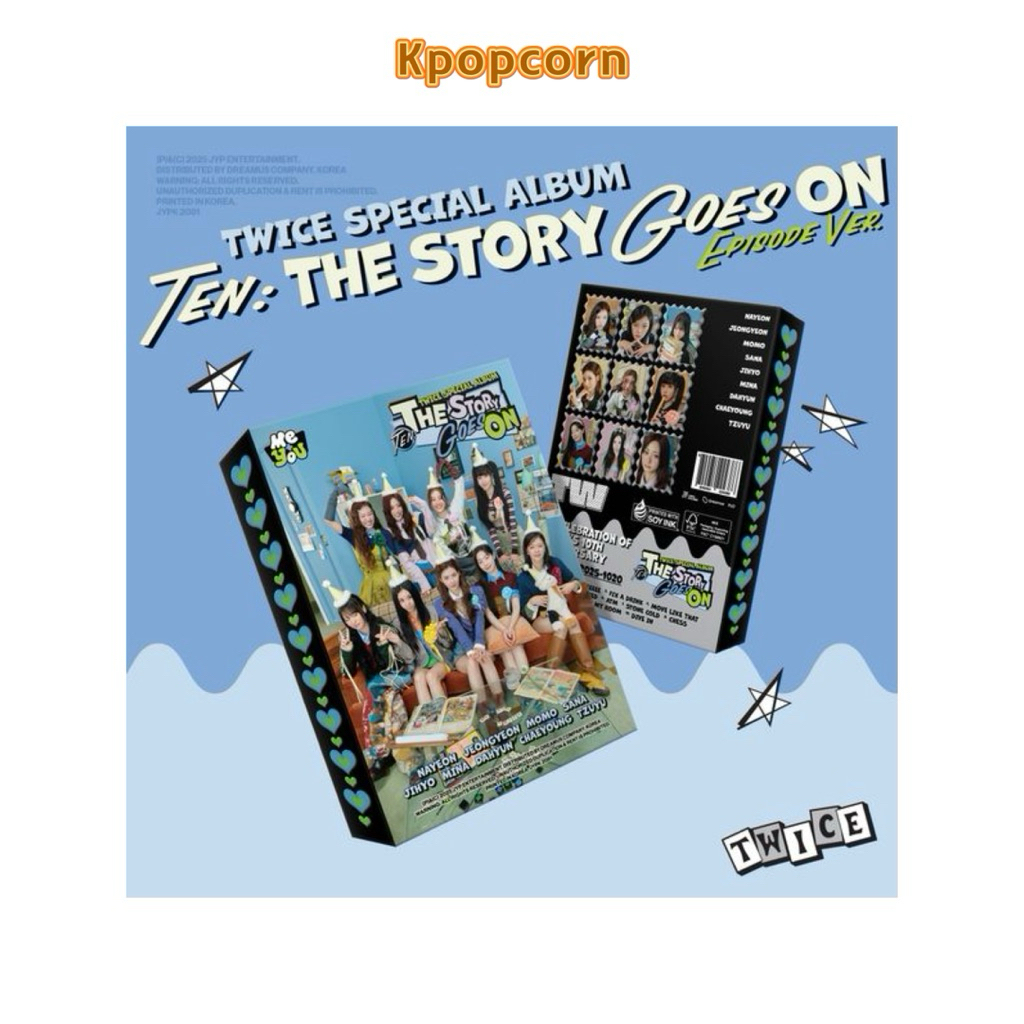 TWICE - อัลบั้มพิเศษ [TEN: The Story Goes On] (EPISODE Ver.)