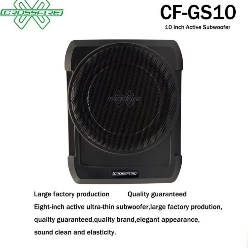 Crossfire gs10 power active ซับวูฟเฟอร์