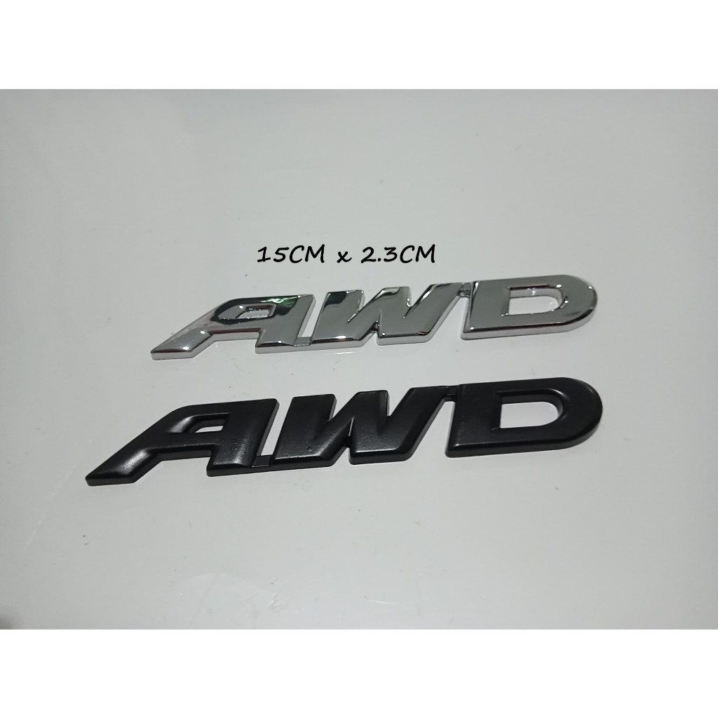 โลโก้ EMBLEM สําหรับ HONDA AWD