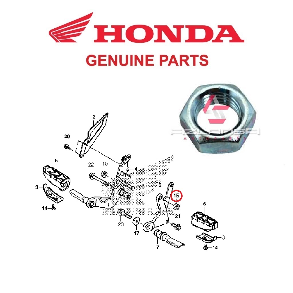 น็อตหกเหลี่ยม 12mm ( 94002-12000-0S ) RS150R V1 V2 V3 💯 อะไหล่