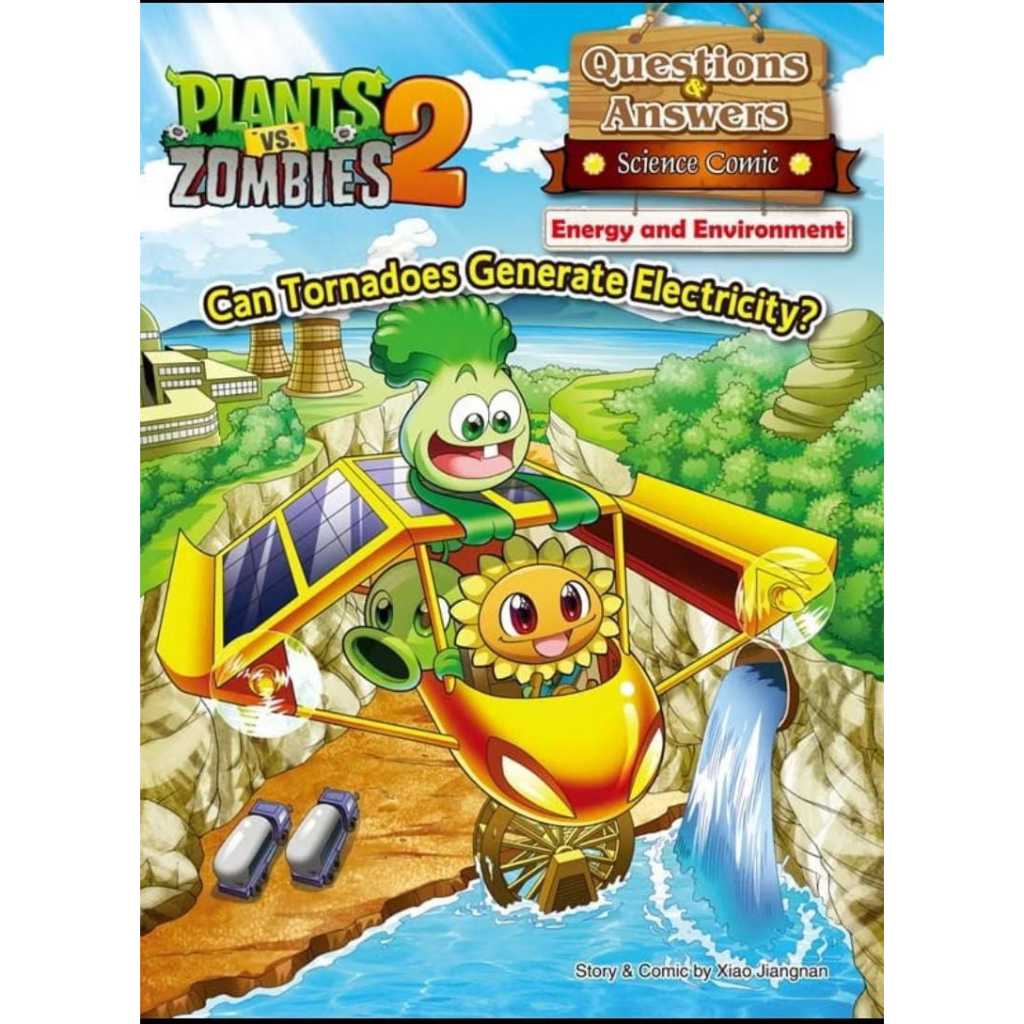 PLANTS VS ZOMBIES 2 (ภาษาอังกฤษ) QUESTIONS & ANSWERS *SCIENCE COMIC* โดย UNITED PUBLISHING HOUSE