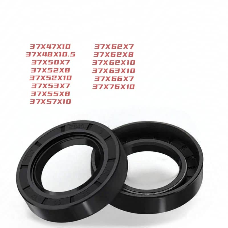 TC ซีลน้ํามัน NBR ID 37MM 37X47 37X48 37X50 37X52 37X53 37X55 37X57 37X62 37X63 37X66 37X76