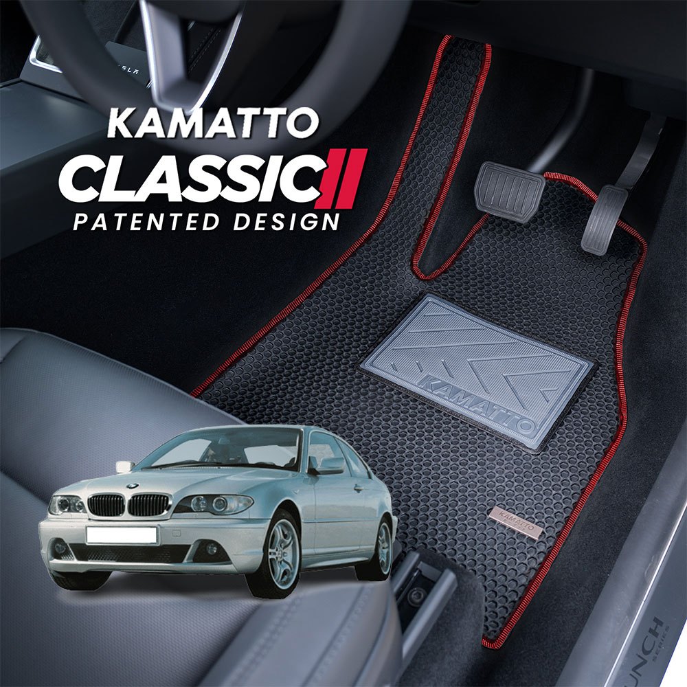 Kamatto Classic BMW 3 Series E46 Coupe 1998 - 2006 พรมปูพื้นรถยนต์และพรม