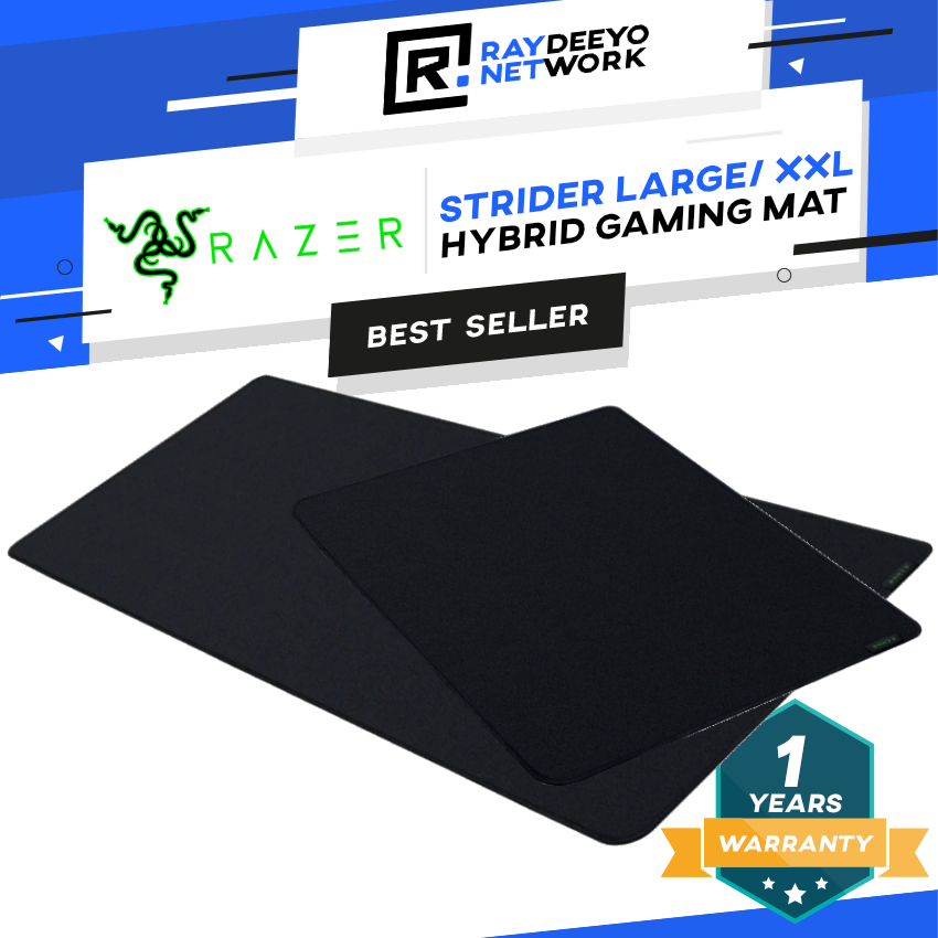 Razer Strider Hybrid Large/XXL แผ่นรองเมาส์ควบคุมความเร็วพื้นผิวสําหรับเล่นเกม