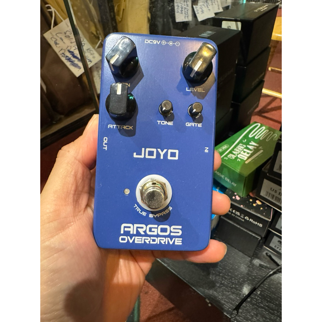 Joyo JF-23 Argos Overdrive กีตาร์ไฟฟ้า Built In Circuit Attenuates Signal (JF23)