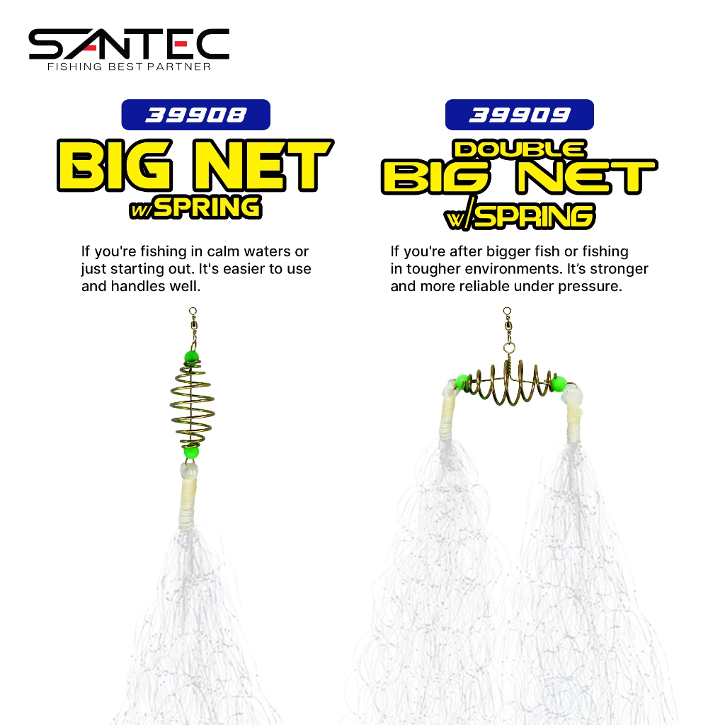 SANTEC - ตาข่ายใหญ่พร้อม SPRING / รูปที่ 3