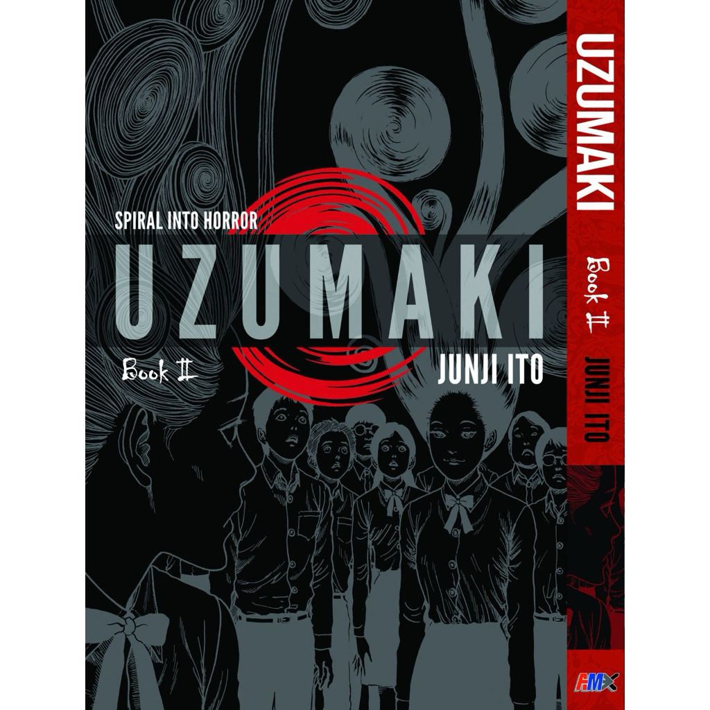 Uzumaki Book I-III Junji Ito Horror Story Collection Spiral Into Horror English Comics Manga