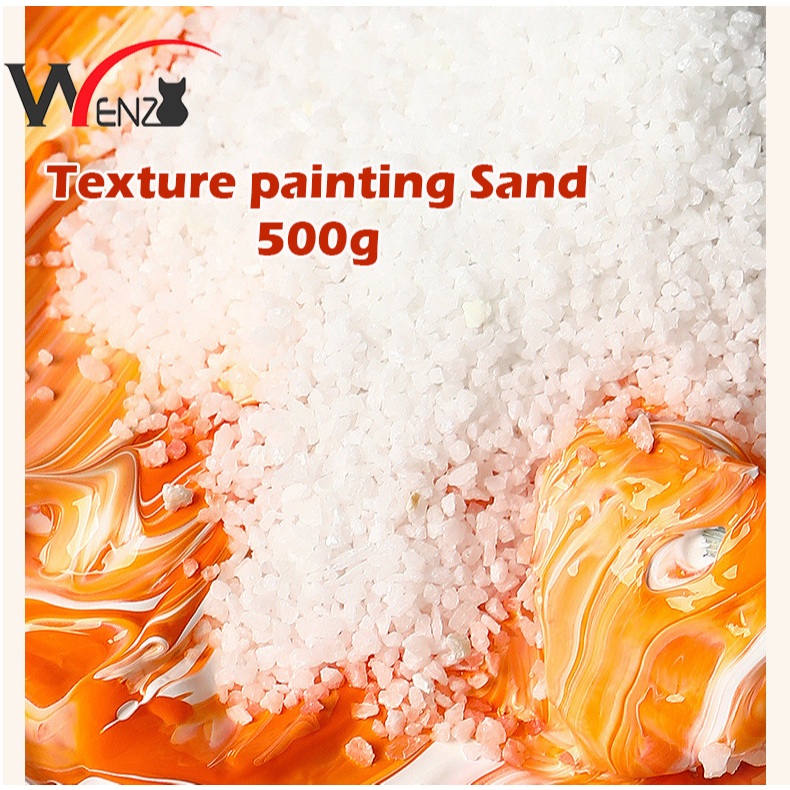 Montmartre Quartz Sand Texture Painting Pigment - DIY Art & Decorative Sand 500g .