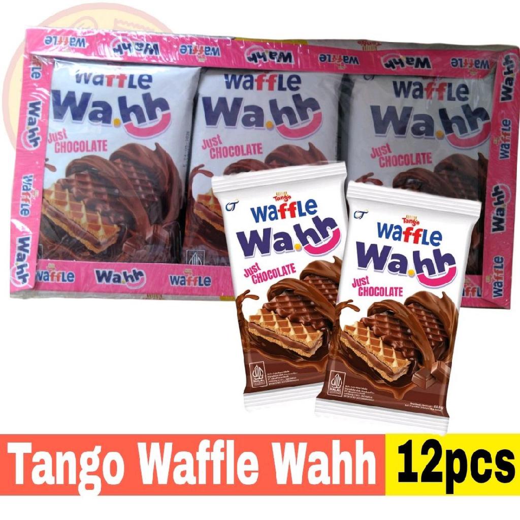 Tango Waffle Wahh Just Chocolate ii 12 ชิ้น x 22.5 กรัม