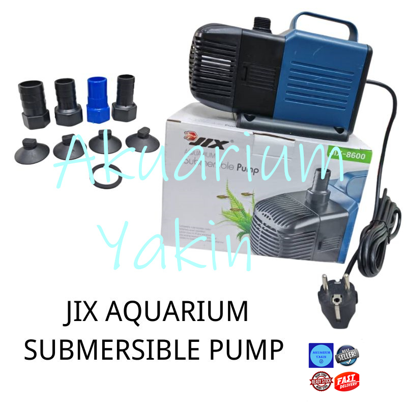 4077 JIX-8600 JIX AQUARIUM SUBMERSIBLE PUMP AKUARIUM MESIN ปั๊มน้ํา