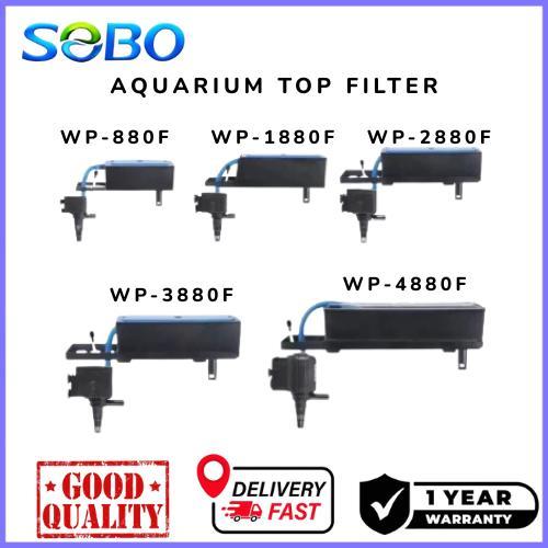 SOBO Aquarium กรองด้านบน WP-880F / WP-1880F / WP-2880F / WP-3880F / WP-4880F ปั๊มน้ําหัวตู้ปลา