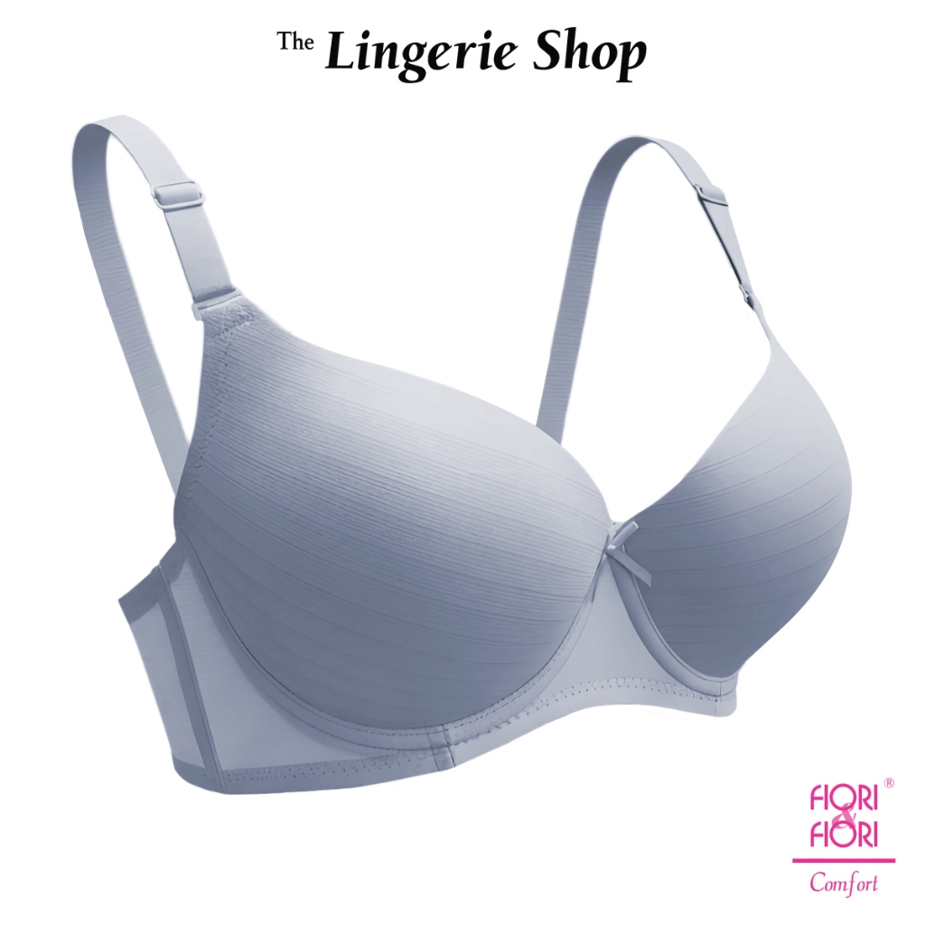 Fiori & Fiori Giana Minimal Push Up Striped Wired Bra D-Cup 11-11159