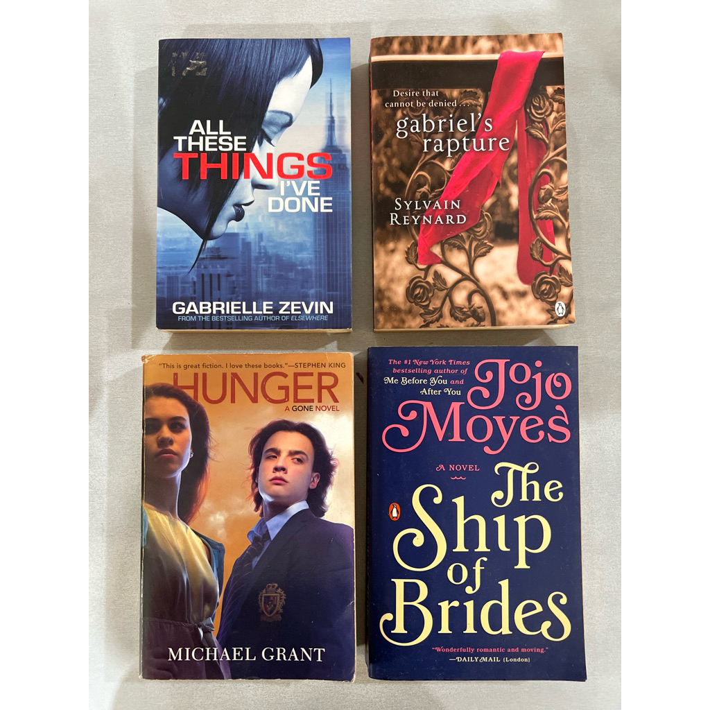 (มือสอง) MK2 1109 JG นวนิยายภาษาอังกฤษคละหนังสือ