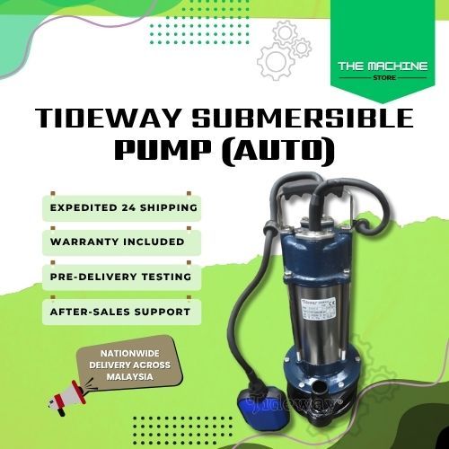 TAIWAN TIDEWAY ปั๊มจุ่ม (AUTO) SEWAGE WATER USAGE