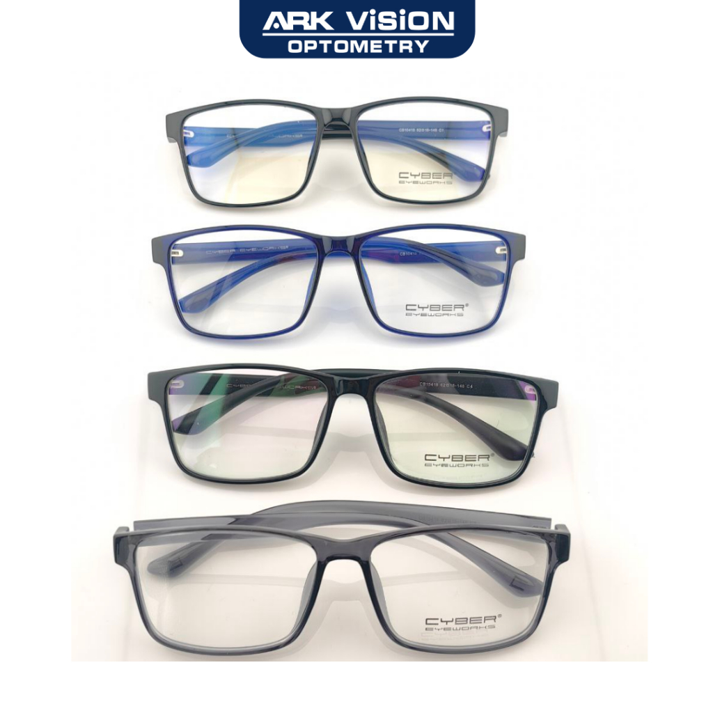Cyber Eyework CB10418 62 Series แว่นสายตามาเลเซียกรอบขนาดใหญ่ Aesthetics ปลดล็อคประสบการณ์ใหม่ของหลา