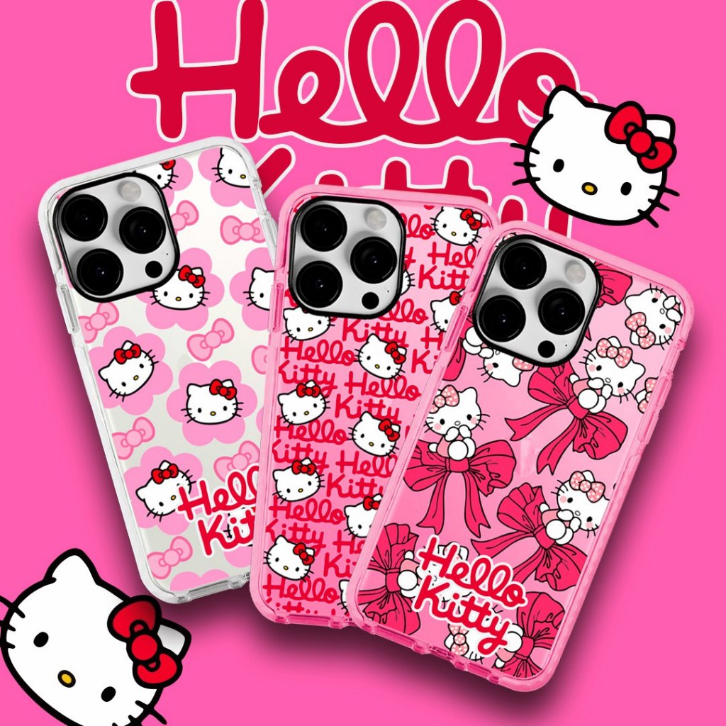 HELLØ KITTY เคส IP 11 จนถึง 17 PRO MAX