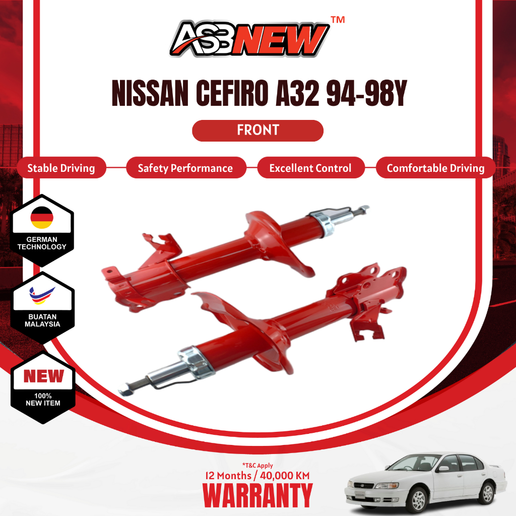 ASBNEW โช้คอัพ Heavy Duty สําหรับ NISSAN CEFIRO A32 94-98Y