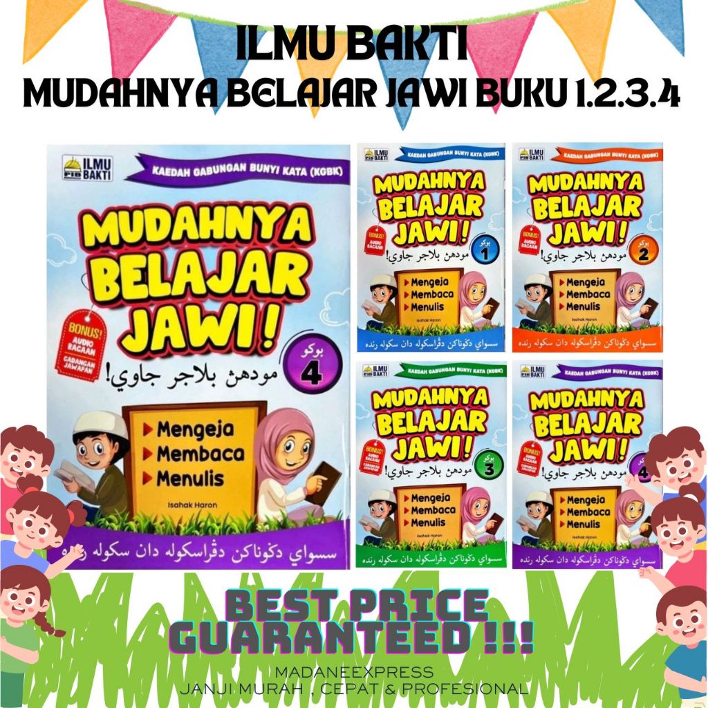 [XPRESS] BAKTI SCIENCE: EASY TO LEARN JAWI BOOK 1.2.3.4