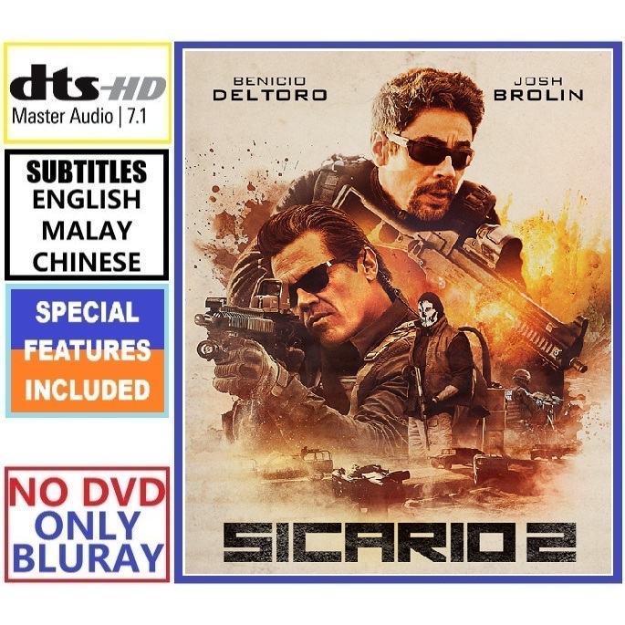 S1476 Sicario 2 Day Of The Soldado (2018) Action/Crime/Drama Aksi/Jenayah/Drama