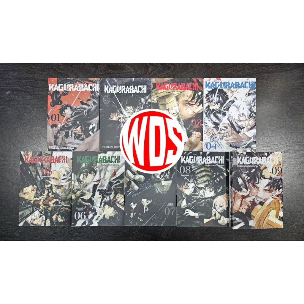 Manga : Kagurabachi volume 1-9 (English Version)