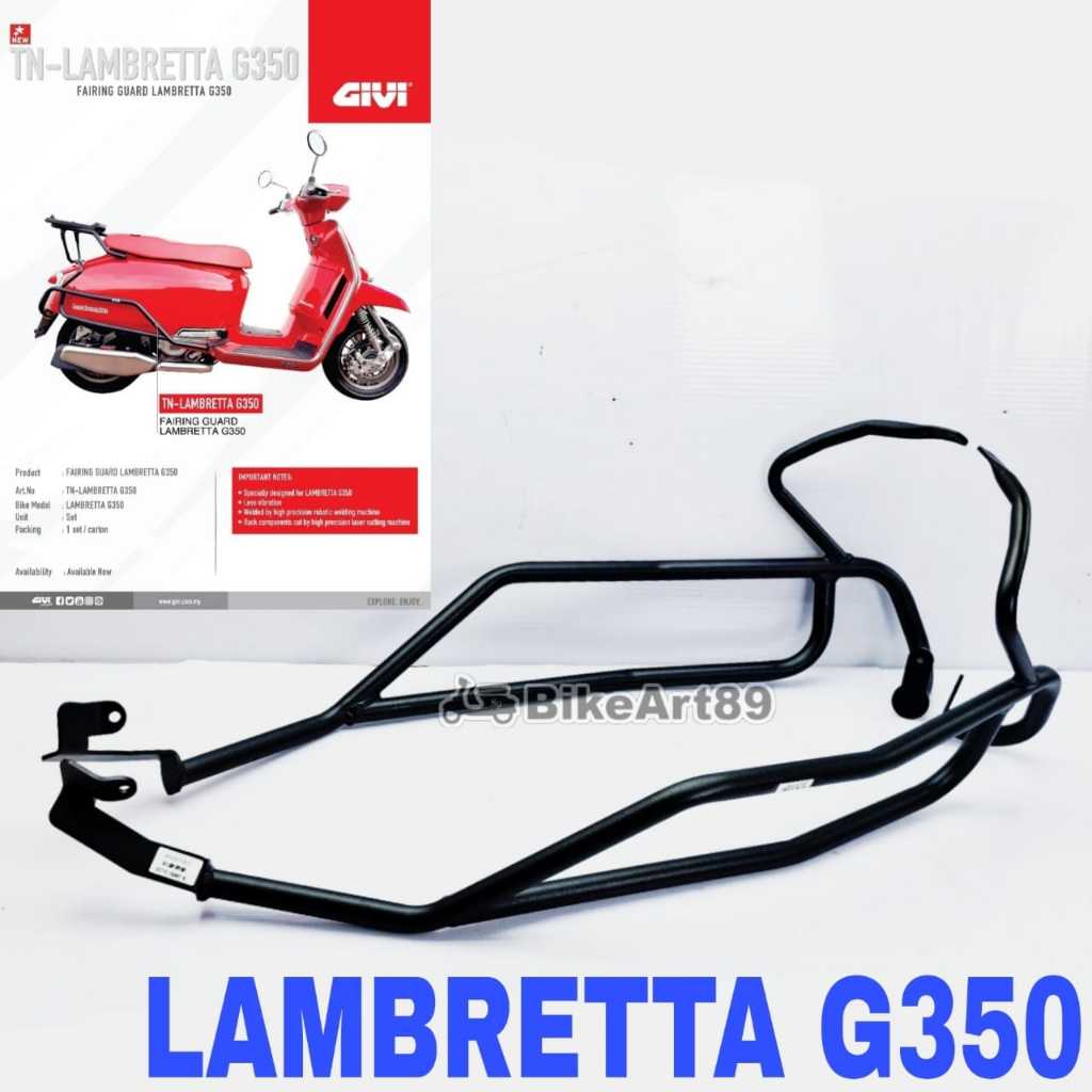 Givi Lambretta G350 Fairing Guard Lambretta TN-LAMBRETTA G350 ป้องกันอุปกรณ์เสริมรถจักรยานยนต์