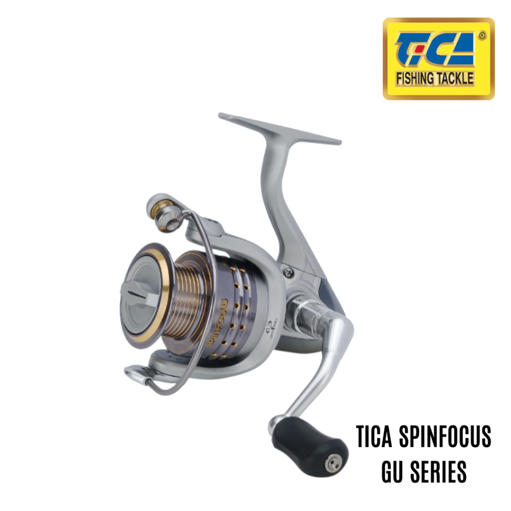 TICA - SPINFOCUS 2000/2500 - 7BB GRAPHITE BODY SPINNING REEL (GU SERIES)