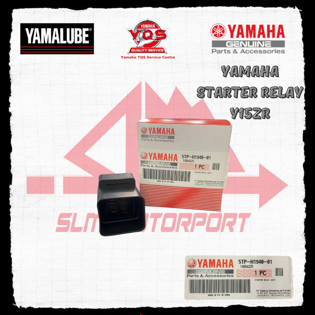 100% HLY 5TP-H1940-00 Yamaha Y16ZR Y16 Y15ZR Y15 LC135 V1 ~ V7 R15 mt15 fz150 Lagenda FI STARTER REL