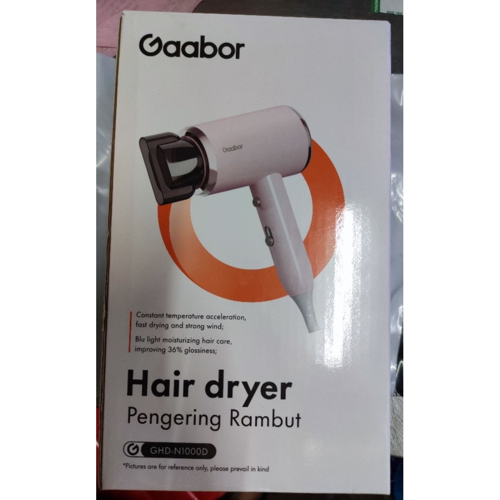 Gaabor ไดร์เป่าผม 1000w GHD-N1000D