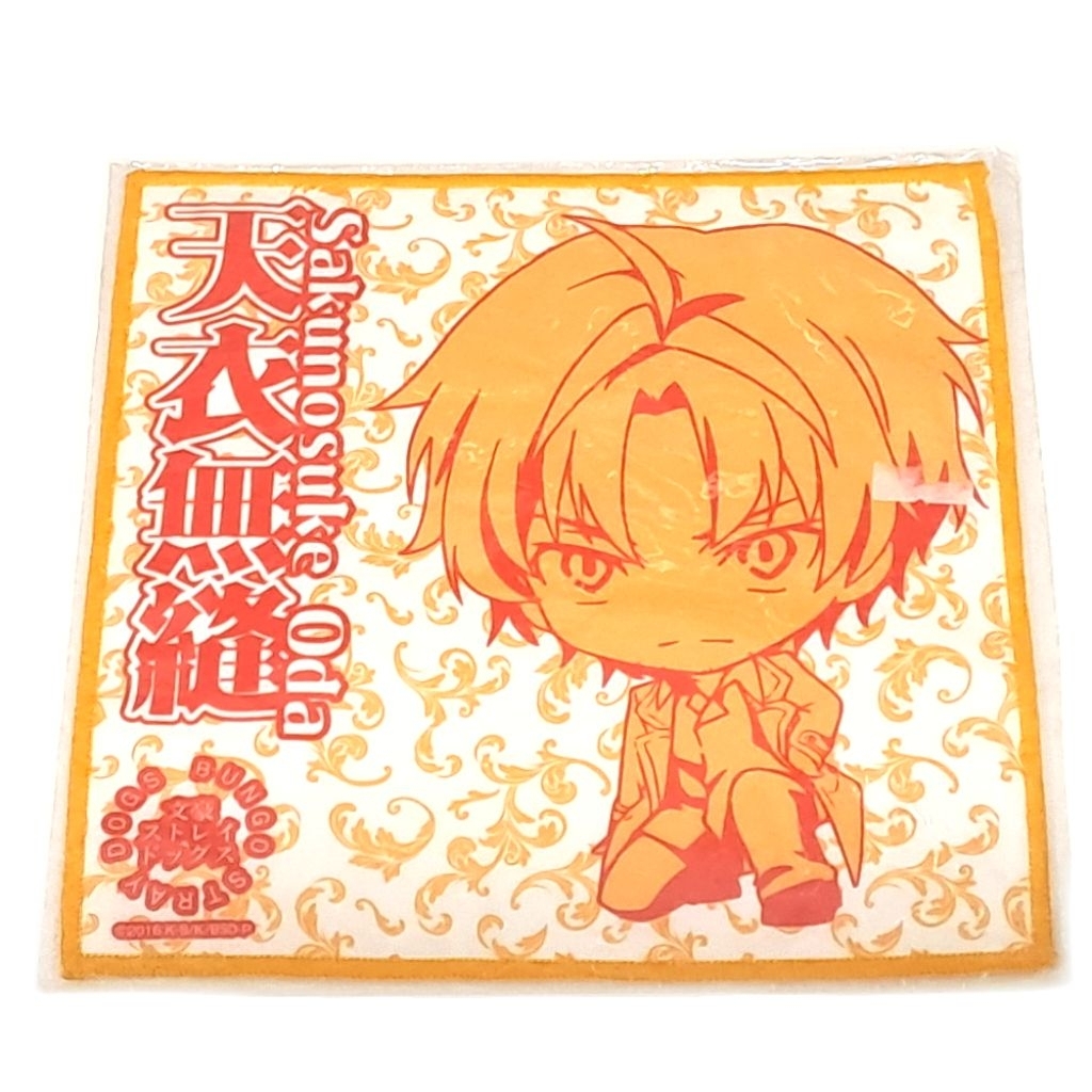 Bungo Stray Dogs Sakunosuke Oda Chibi Character Mini Towel ผ้าเช็ดหน้า [OFFICIAL] Authentic BSD Bung